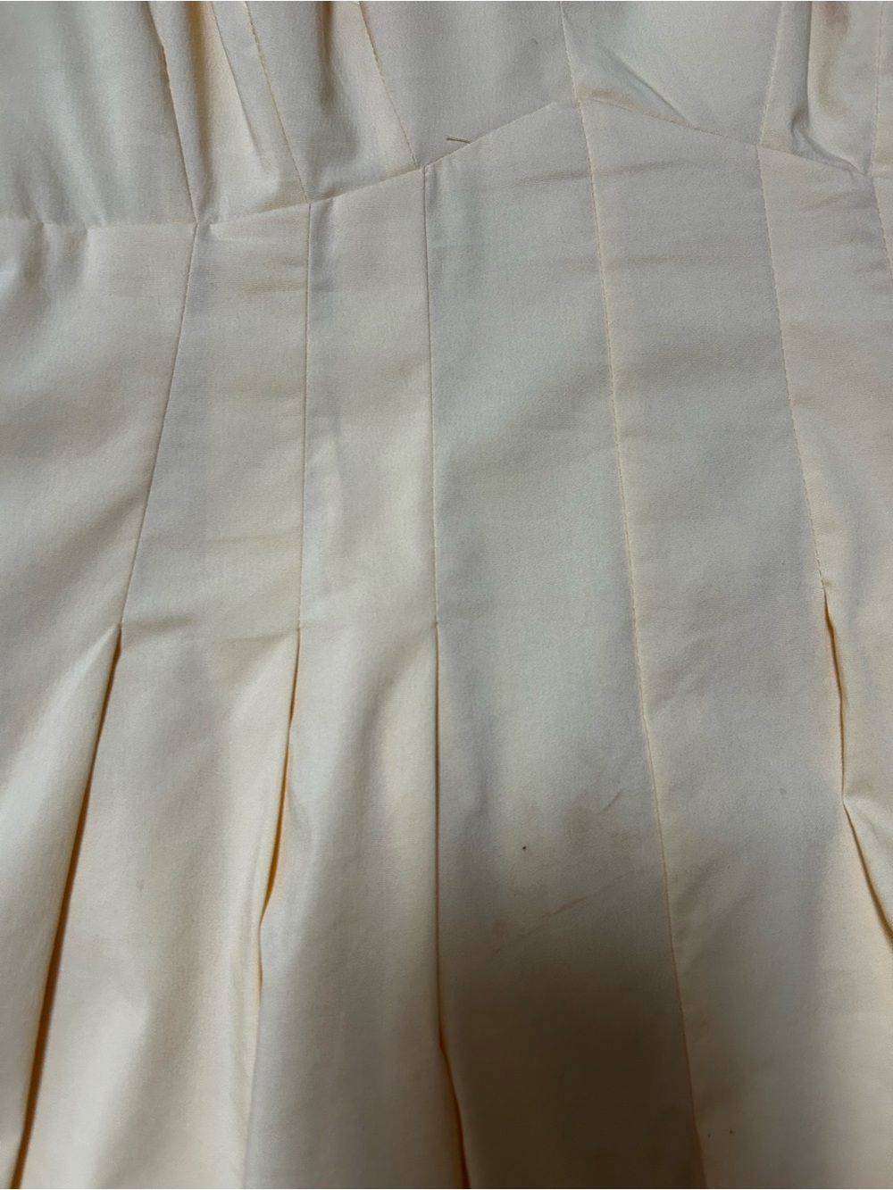 Rachel Zoe Butter Yellow Pleated V-Neck Party Dress - Picture 5 of 8